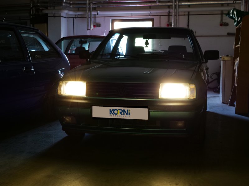 OSRAM H4 LED Night Breaker VINTAGE warmweiß VW Polo / Derby 86 mit Zulassung